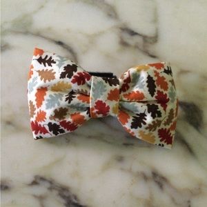 Autumn Design Dog Bow tie